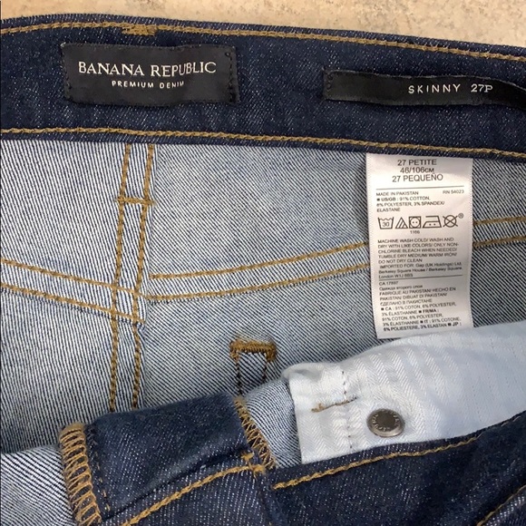 Banana Republic Skinny Jeans Size Petite 27 - Picture 2 of 7